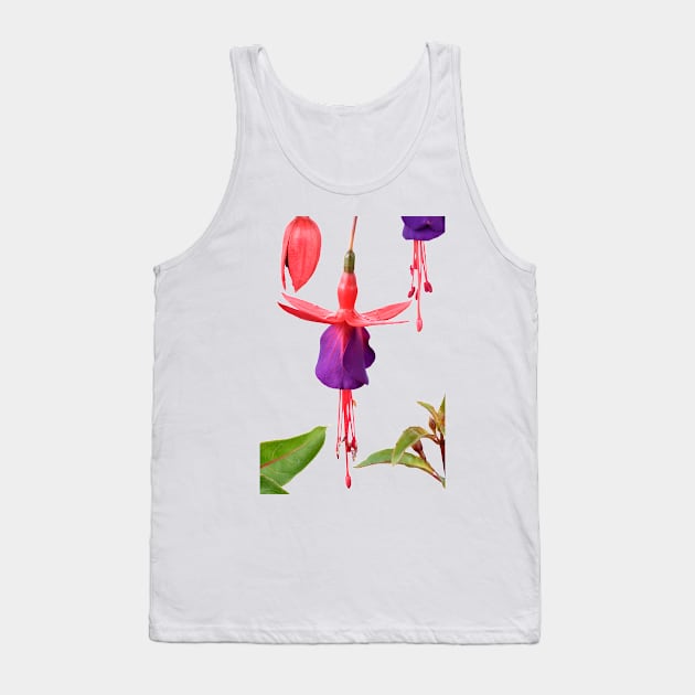 Fuchsia  FuchsiaBerry Tank Top by chrisburrows